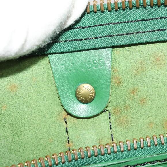 LOUIS VUITTON Epi Keepall 50 Boston Bag Green M42964 - Picture 12 of 16